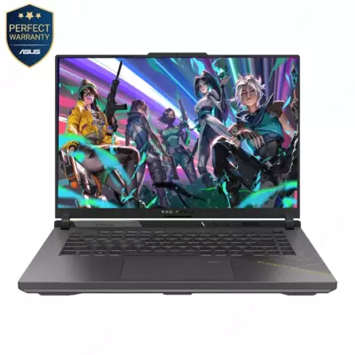 Ноутбук ASUS ROG STRIX G16 G614FM R9-9955HX 16GB 1TB SSD 8GB RTX5060 16 WUXGA IPS 165Hz RGB BACKLIT W11