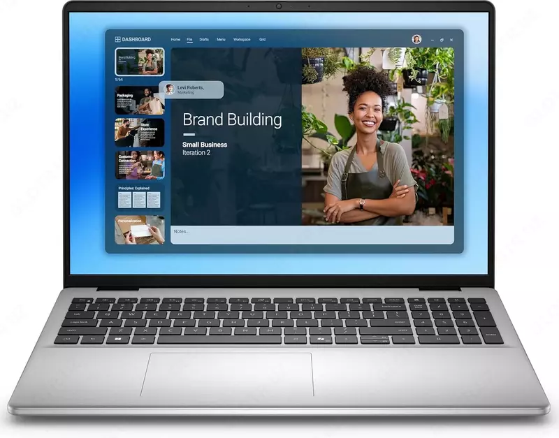 Ноутбук DELL INSPIRON 16 DC16251 CORE 5-120U 8GB 512GB 16.0 WUXGA FHD IPS TOUCH W11 BACKLIT W11