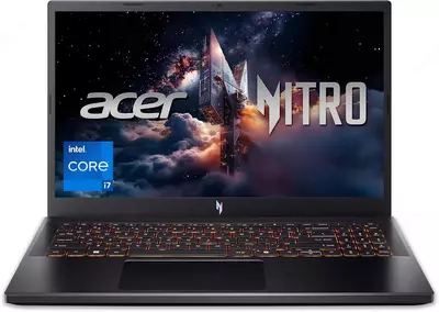 Ноутбук ACER NITRO V15 ANV15-52-788T I7-13620H 16GB 512GB 6GB RTX3050 15,6" FHD IPS 165Hz Obsidian Black