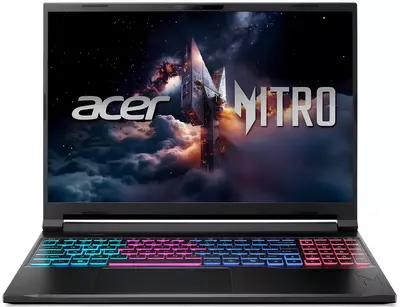 Ноутбук ACER NITRO V 16S ANV16S-71-97BE CORE 9-270H 16GB 1TB SSD 8GB RTX5070 16.0 WQXGA IPS 180Hz Obsidian Black