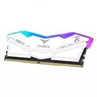  Оперативная память TeamGroup T-FORCE DELTA (2 x 16GB) 32GB 6400MHz DDR5 White RGB - 