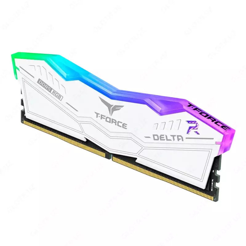   Оперативная память TeamGroup T-FORCE DELTA (2 x 16GB) 32GB 6400MHz DDR5 White RGB