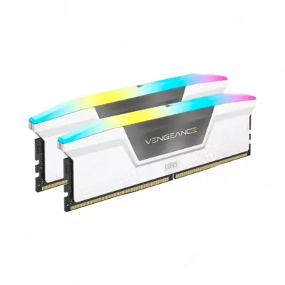 Оперативная память Corsair VENGEANCE DDR5 RGB 6000MHz White (2 x 16GB)