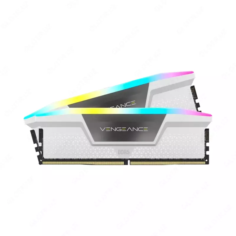  Оперативная память Corsair VENGEANCE DDR5 RGB 6000MHz White (2 x 16GB) - 