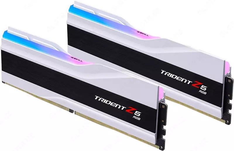 Оперативная память G.Skill Trident Z5 RGB 32GB White DDR5 (2*16GB 6400MHz CL32 Intel XMP)