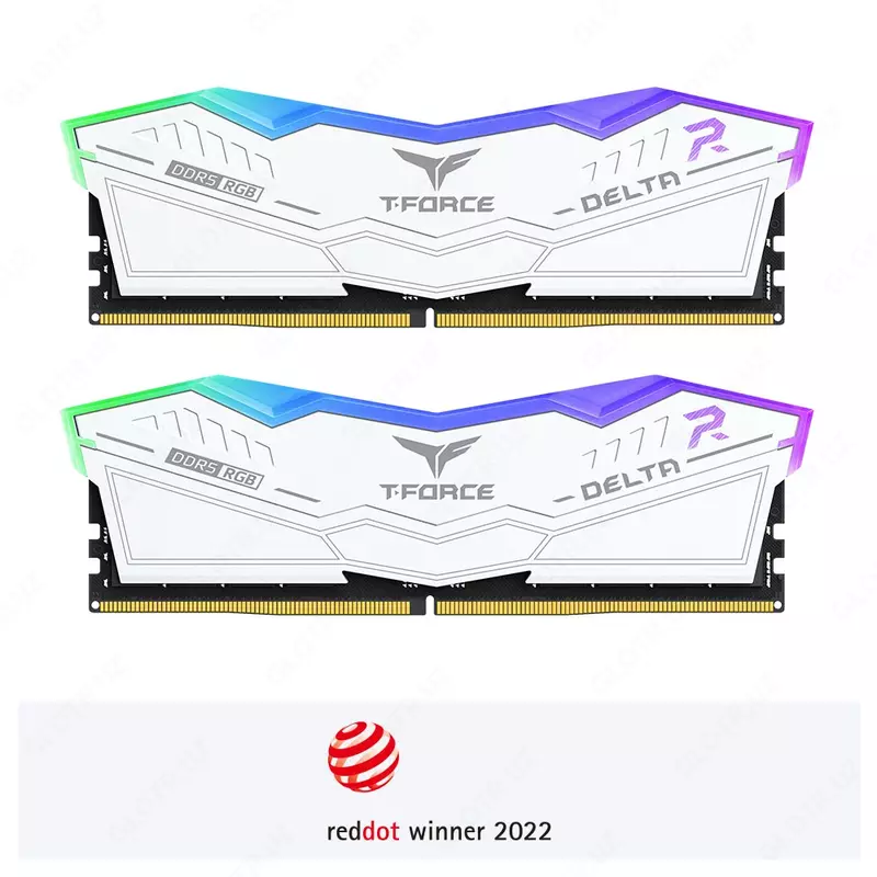 DDR5 TEAMGROUP T-Force Delta RGB 32GB (2x16GB) 6000MHz operativ xotirasi