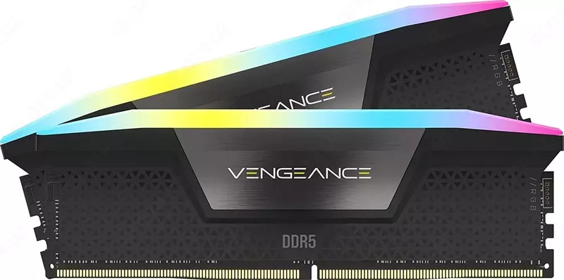 Оперативная память CORSAIR VENGEANCE RGB DDR5 RAM 32GB (2x16GB) 6000MHz