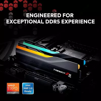 G.skill DDR5 Trident Z5 RGB 32GB (2x16GB) 6800MHz operativ xotirasi