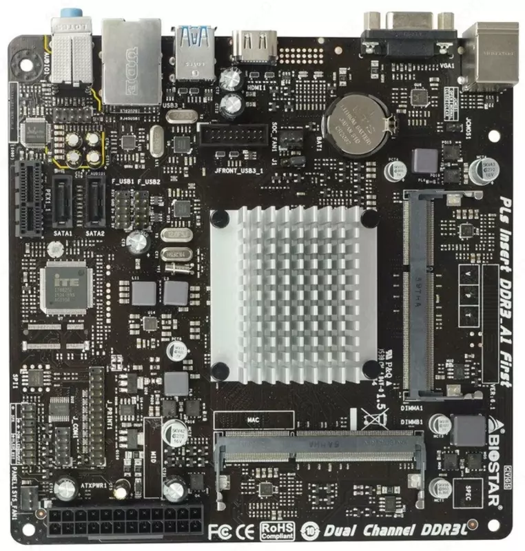 Материнская плата BIOSTAR J3060NH