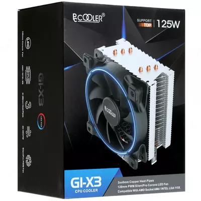 PCCooler GI-X3B sovutish tizimi