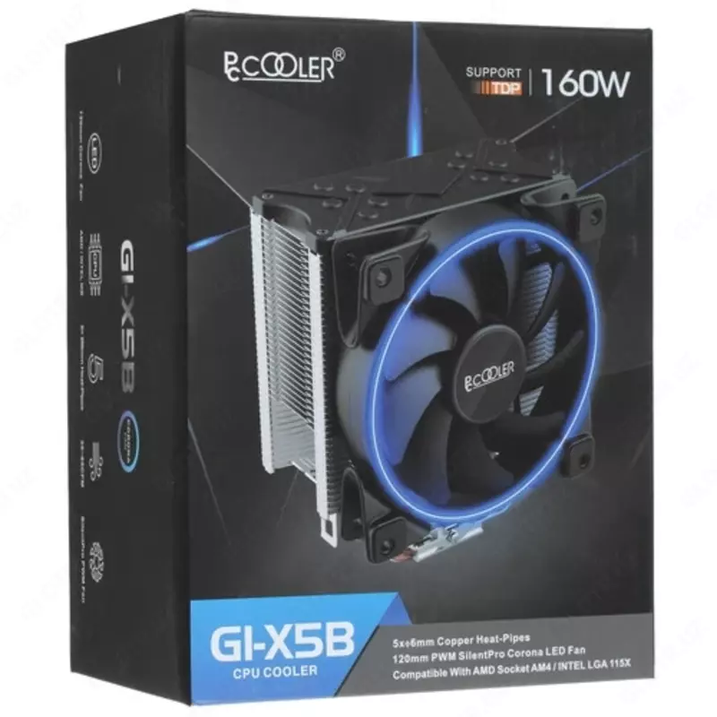 Система охлаждения PCCooler GI-X5 Blue