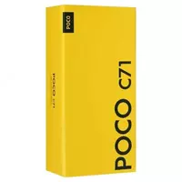   POCO C71 4/128GB Black smartfoni