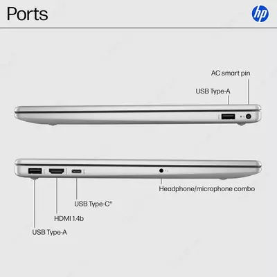 Ноутбук HP 15-FC0075NIA AMD R7 5825U 8GB 512GB 15,6 FHD SILVER
