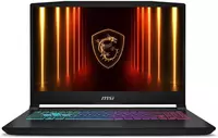 Ноутбук MSI KATANA 15 HX B14WEK-001US I7-14650HX 16GB 512GB SSD 8GB RTX5050 15 6 FHD 144Hz W11 CLASSIC BLACK