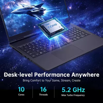 Ноутбук DELL ALIENWARE AC16250 16 AURORA CORE 7-240H 16GB 1TB SSD 8GB RTX5050 16" WQXGA 2.5K RGB BACKLIT W11