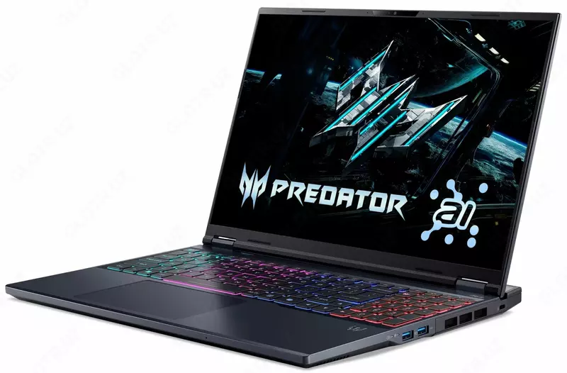 Noutbuk ACER PREDATOR HELIOS NEO 16 AI PHN16-73-94ZR ULTRA 9-275HX 16GB 1TB SSD 8GB RTX5070 16.0" WQXGA 240Hz Abyssal Black