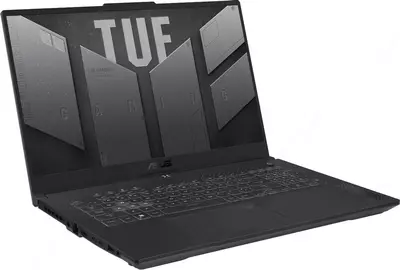 Noutbuk ASUS TUF GAMING FA607NUQ AMD R7-170 16GB DDR5 512GB 6GB RTX 4050 16.0" WUXGA IPS 144Hz W11 GRAY