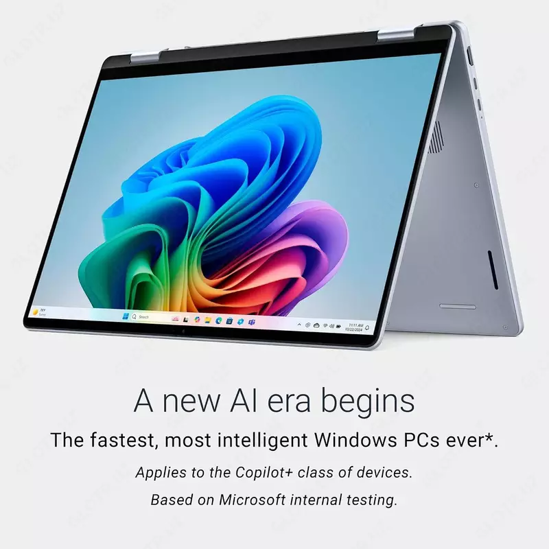 Noutbuk DELL 16 PLUS 2-IN-1 DB06250 ULTRA 7-256V 16GB LPDDR5X 1TB SSD 16.0" FHD 2K TOUCHSCREEN BACKLIT FPR W11 ICE BLUE