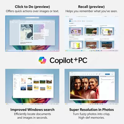Noutbuk DELL 16 PLUS 2-IN-1 DB06250 ULTRA 7-256V 16GB LPDDR5X 1TB SSD 16.0" FHD 2K TOUCHSCREEN BACKLIT FPR W11 ICE BLUE