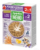Хлопья Dr. Naturi "Здоровое меню" №2 400гр (к-91)