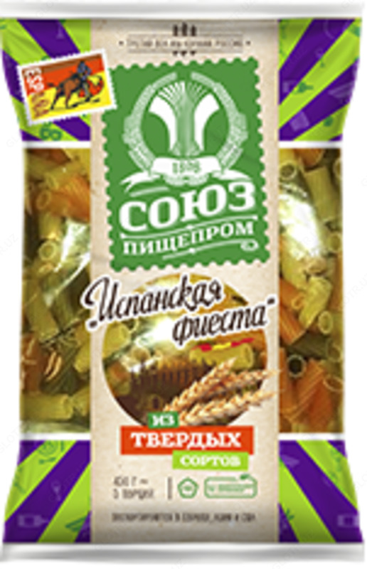 Макаронные изделия с томатам и шпинатом "Трубочки" Царь 450гр_12