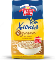 Хлопья из 4-х Злаков 400гр (к-18) (20)