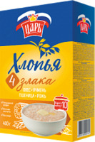 Хлопья из 4-х Злаков 400гр (к-19) (16)