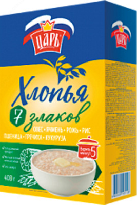 Хлопья из 7-ми Злаков 400гр (к-35)