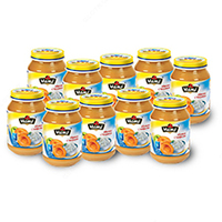 Детское питание пюре абрикос с творогом ПТ 190 г - от 12 851 сум