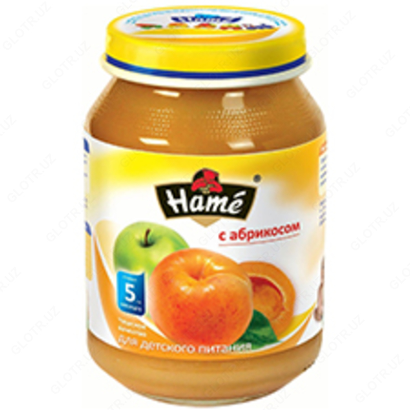 Детское питание пюре с абрикосом  ПТ 190 г