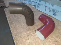  Колено металлическое - 