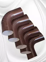 Колено металлическое