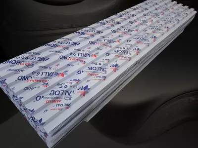 от 140 000 сум / кв.м METALLOBOND металлическая панель ( туникабонд )