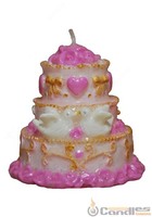 Свеча праздничная "Тортик"