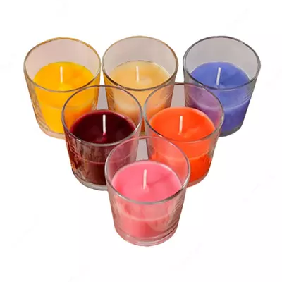 Свеча ароматическая в стекле