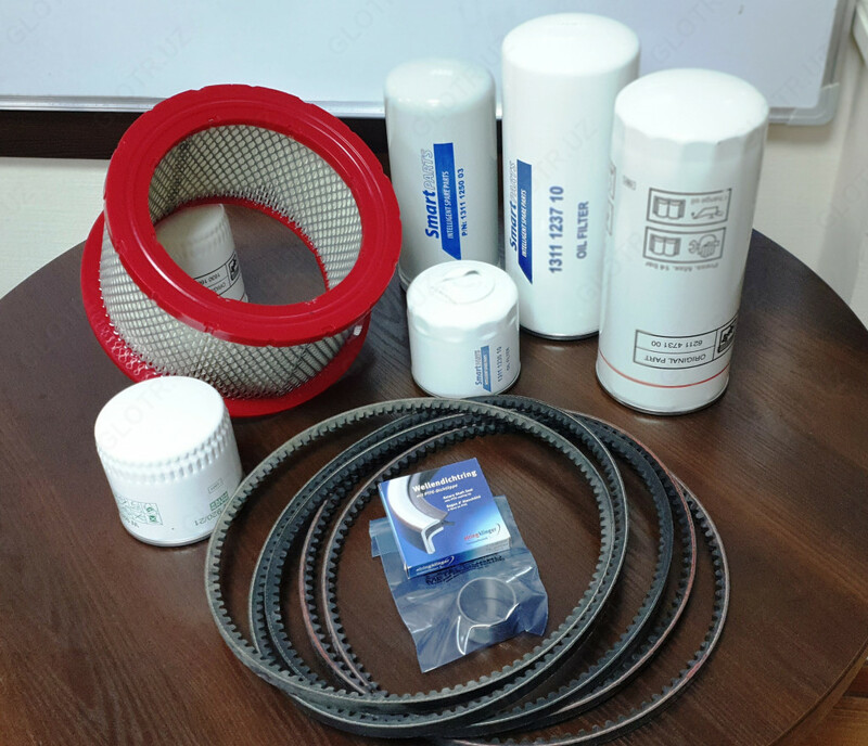 Запчасти и сервисное обслуживание компрессоров