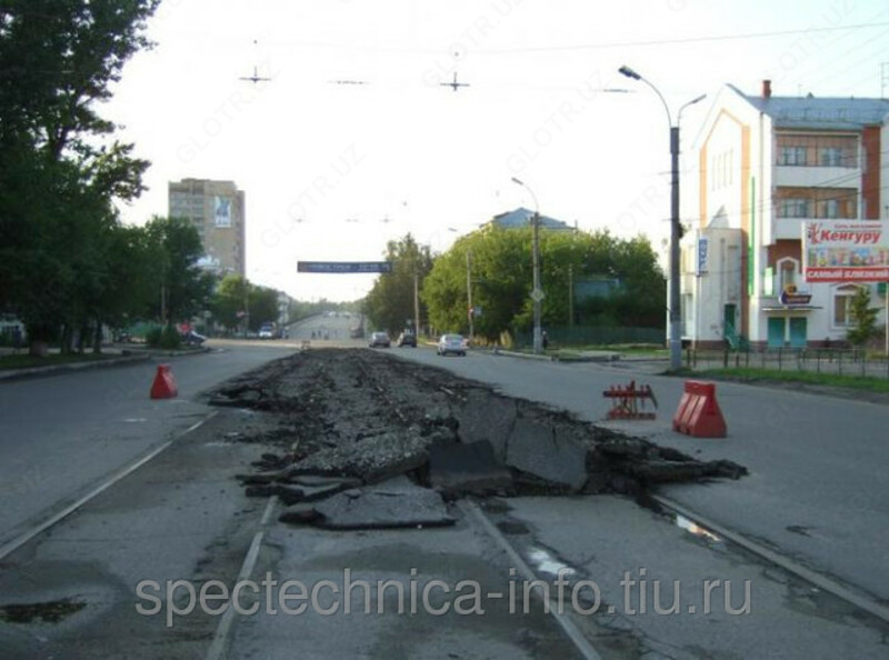 Разборка асфальтового покрытия с вывозом Только в розницу