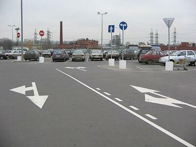 Услуги по нанесению дорожной разметки - Цена по запросу