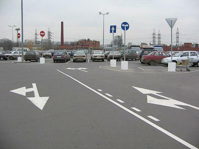 Услуги по нанесению дорожной разметки - по запросу