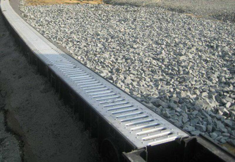  Монтаж водоотводных лотков - устройство и установка. - 