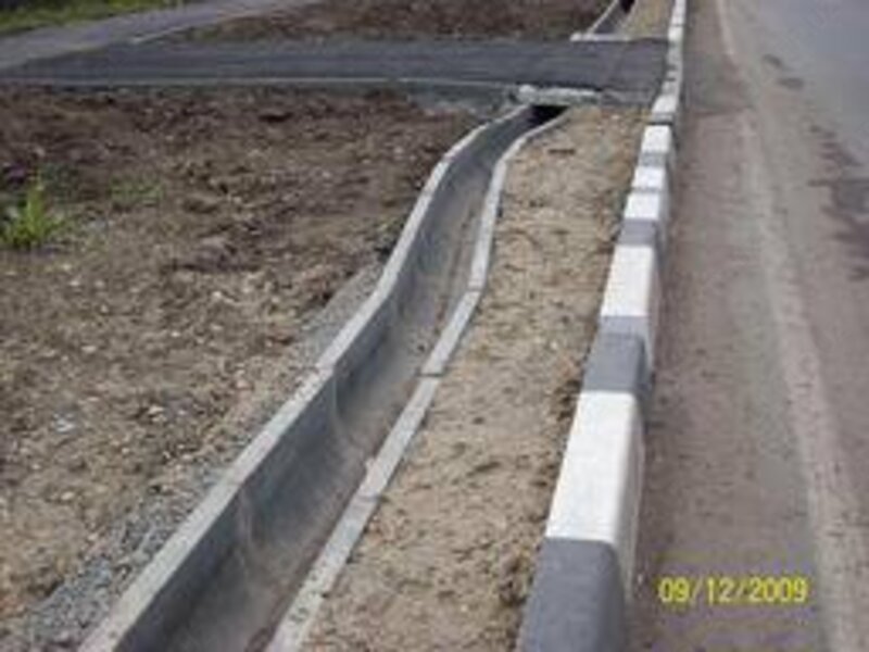  Монтаж водоотводных лотков - устройство и установка. Только в розницу