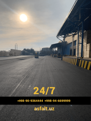 Асфальтирование дорог для махаллей Только в розницу