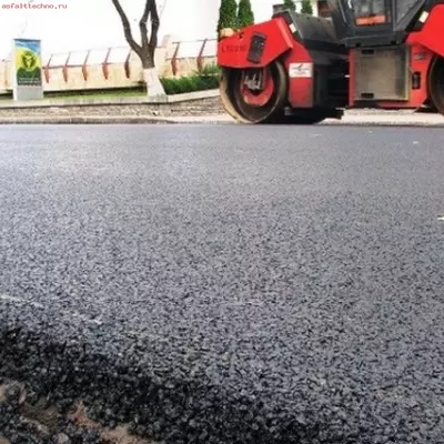 Асфальтирование дорог в Ташкенте (крупнозернистый асфальт)
