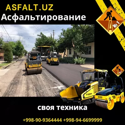 Kichik maydonlarni asfaltlash