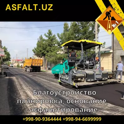 Kichik maydonlarni asfaltlash