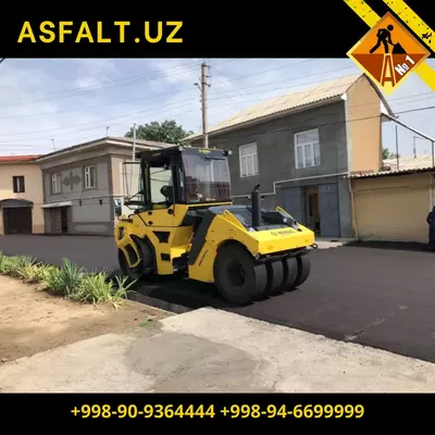 • Асфальтирование дорог в Ташкенте. - IDEAL ROAD CONSTRUCTION