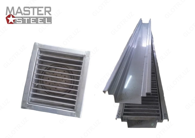 Sanoat qavatidagi drenaj va oluklar