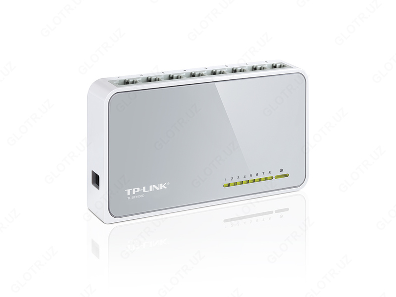   8-портовый 10/100 Мбит/с настольный коммутатор TP-Link TL-SF1008D