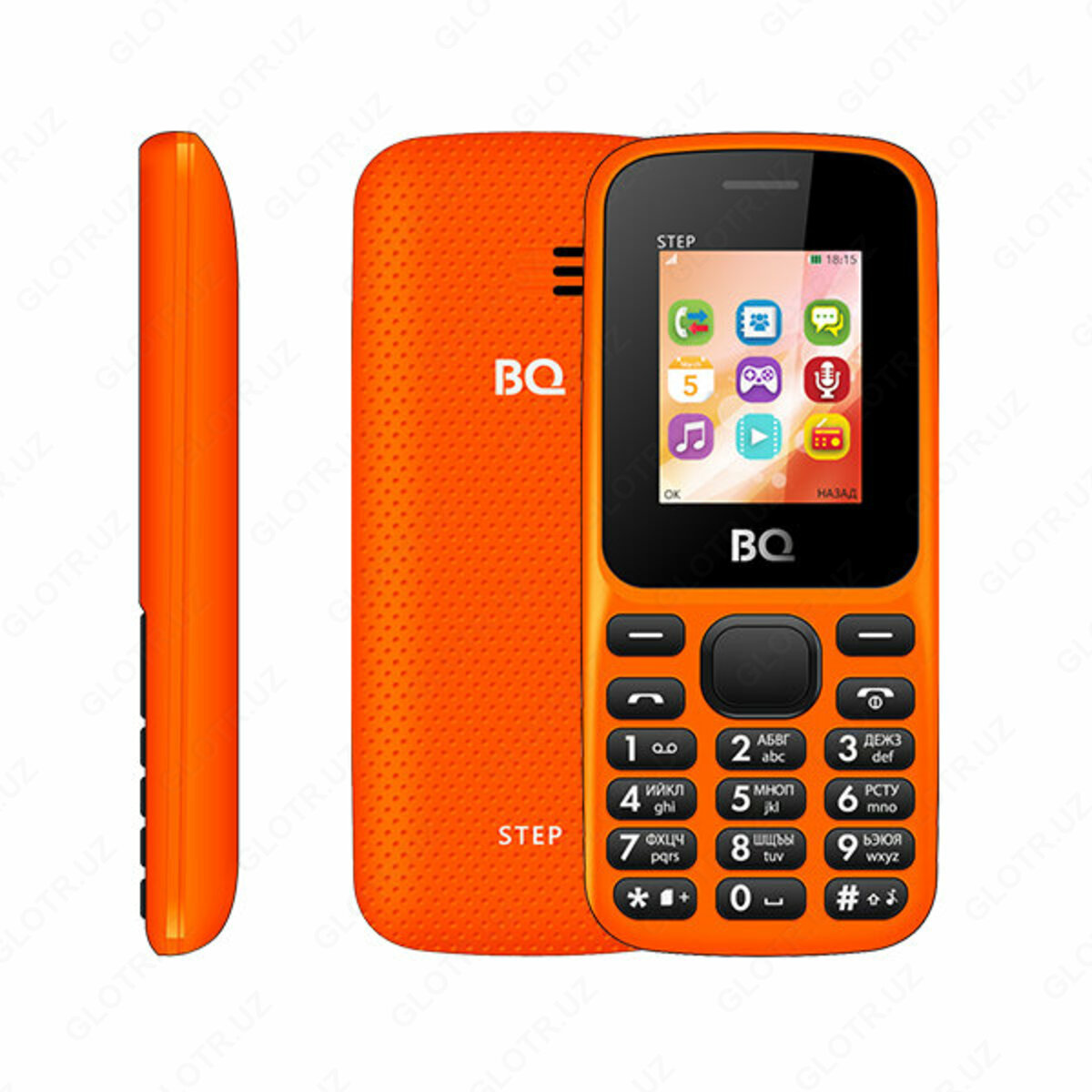 Мобильный телефон BQ-1805 Step Orange, цена 310 000 сум от ЧП 