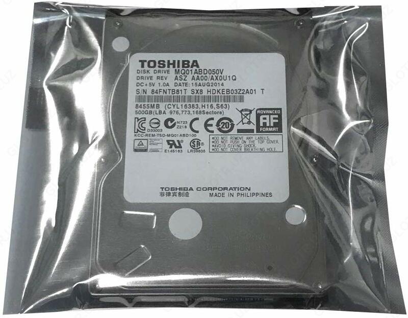   Жесткий диск HDD 2 5 500GB Toshiba for Notebook (Ref)